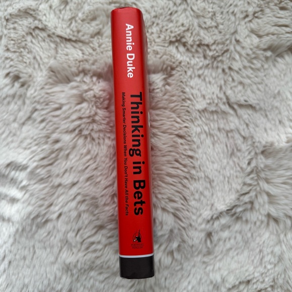 Thinking in Bets by Annie Duke Hardcover - Picture 3 of 5